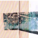 30x21cm Skizzenbuch - Klebestreifen auf Papier